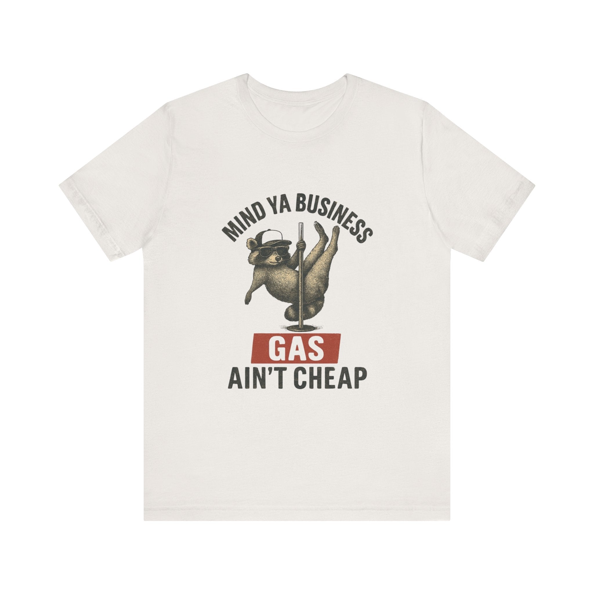 Funny Raccoon Pole Dancing Unisex Tee, Humorous Graphic Tee, by PopCultureByDesign36