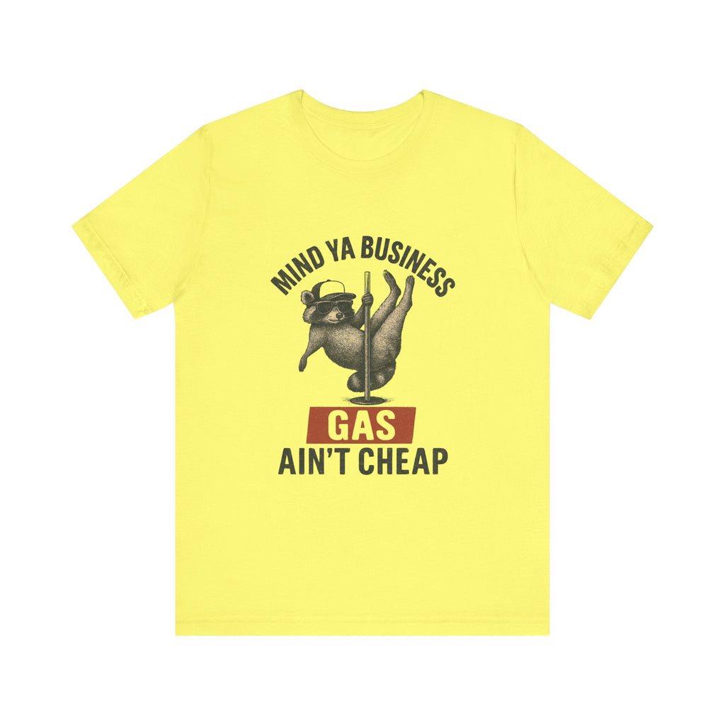Funny Raccoon Pole Dancing Unisex Tee, Humorous Graphic Tee, by PopCultureByDesign36