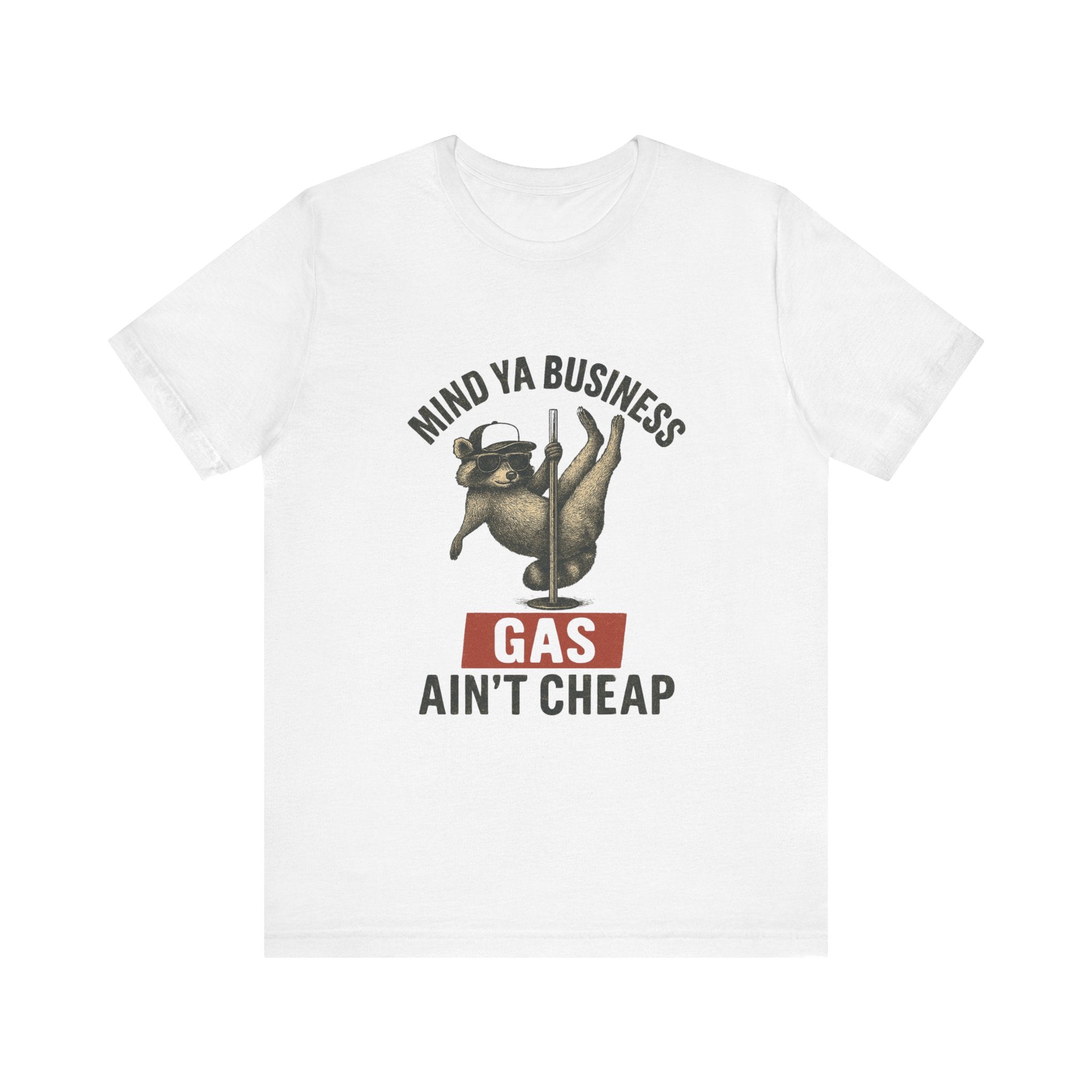 Funny Raccoon Pole Dancing Unisex Tee, Humorous Graphic Tee, by PopCultureByDesign36