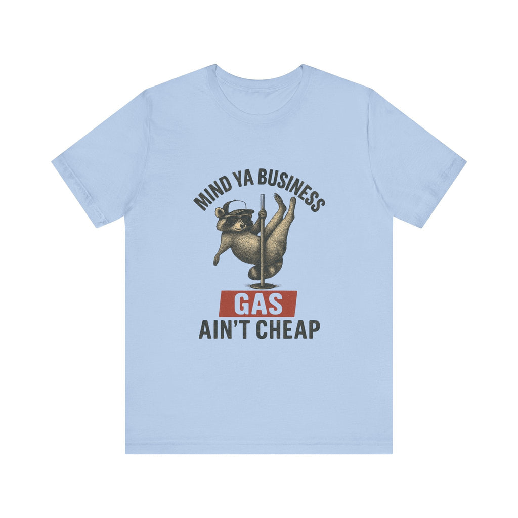 Funny Raccoon Pole Dancing Unisex Tee, Humorous Graphic Tee, by PopCultureByDesign36