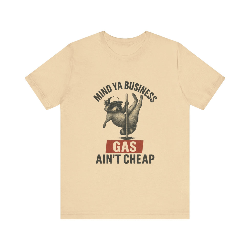 Funny Raccoon Pole Dancing Unisex Tee, Humorous Graphic Tee, by PopCultureByDesign36