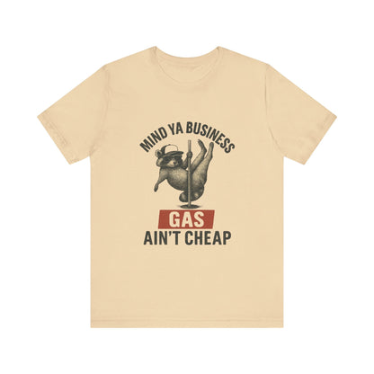 Funny Raccoon Pole Dancing Unisex Tee, Humorous Graphic Tee, - Popbydesign