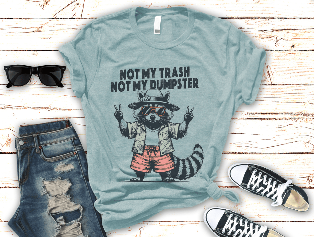 Funny Raccoon Shirt, Cute Baby Raccoon Shirt, Raccoon Shirt by PopCultureByDesign36