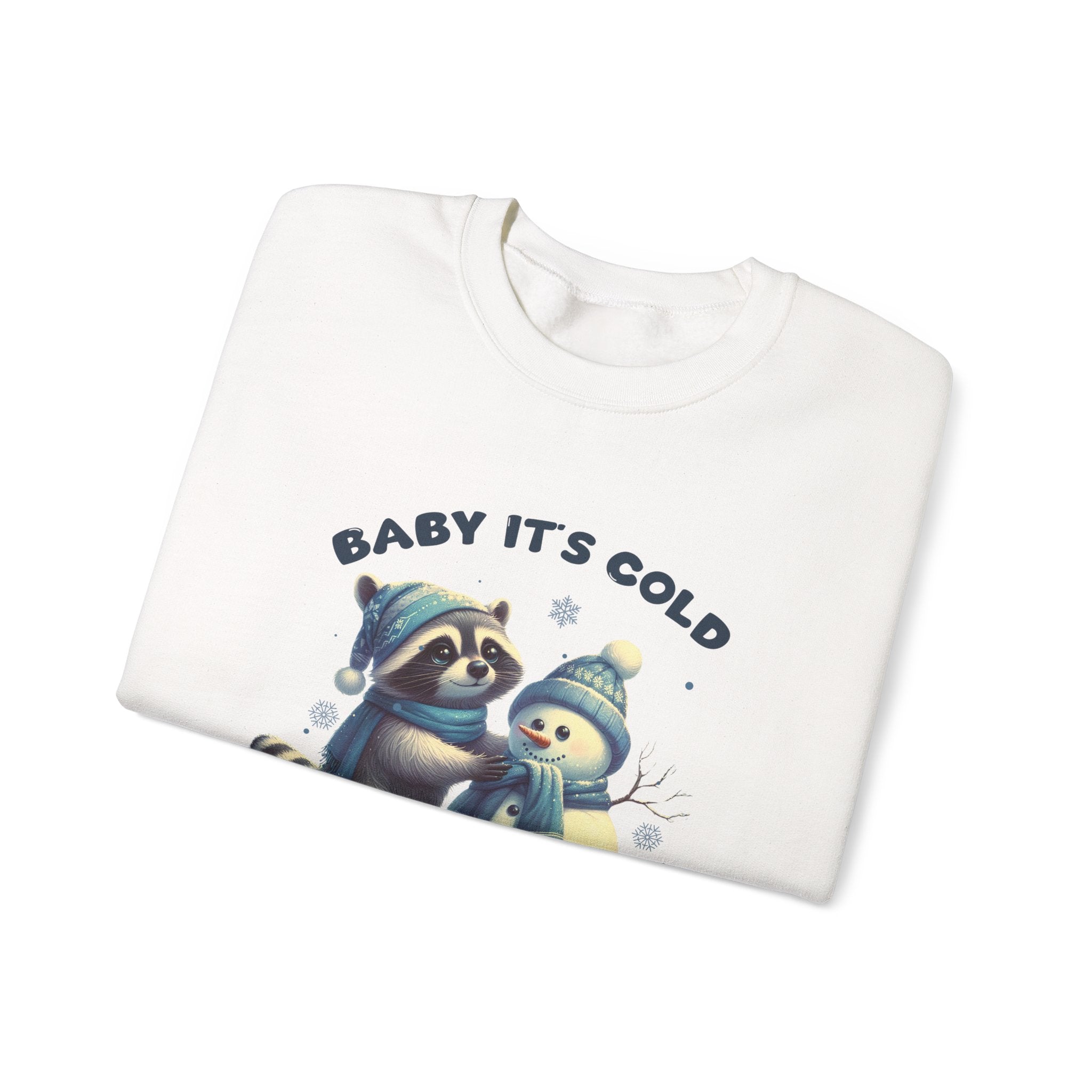 Funny Raccoon Shirt, Cute Christmas Raccoon, Winter Humor by PopCultureByDesign36