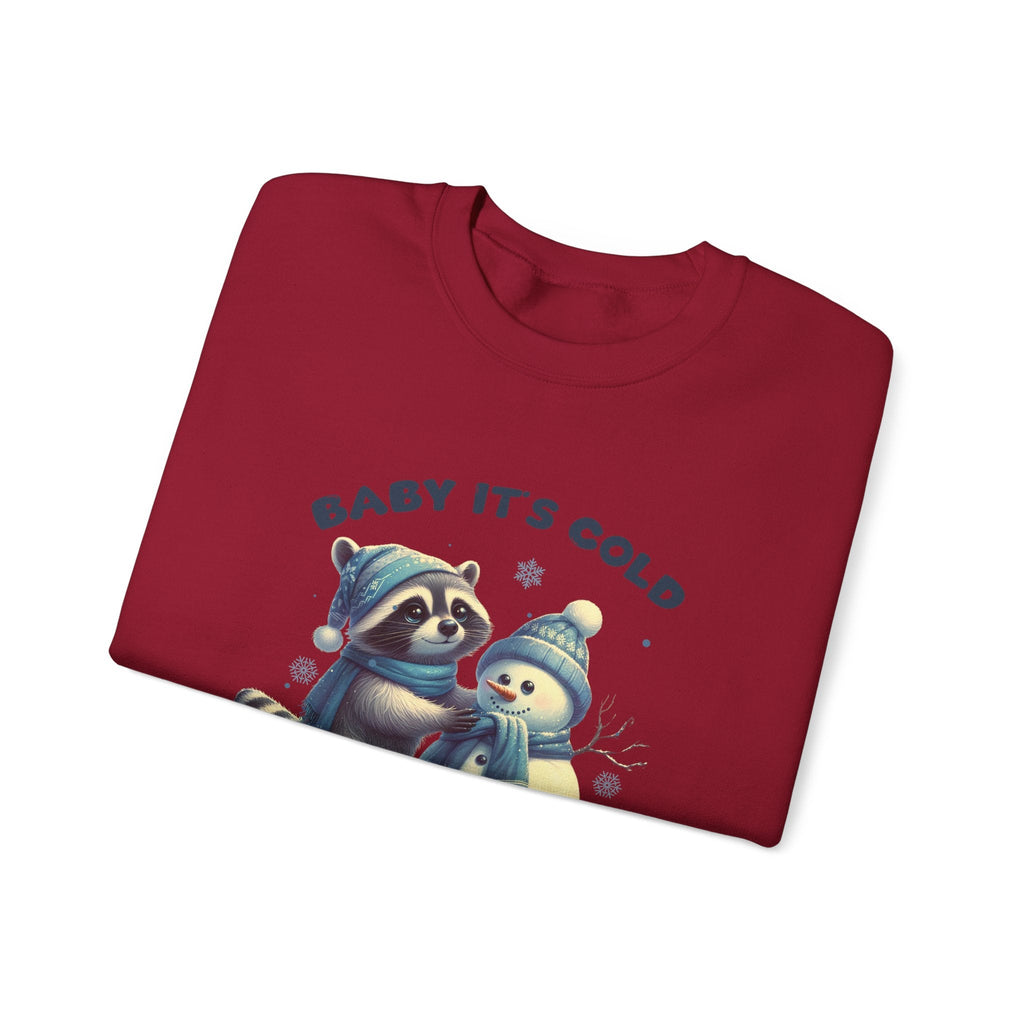 Funny Raccoon Shirt, Cute Christmas Raccoon, Winter Humor by PopCultureByDesign36