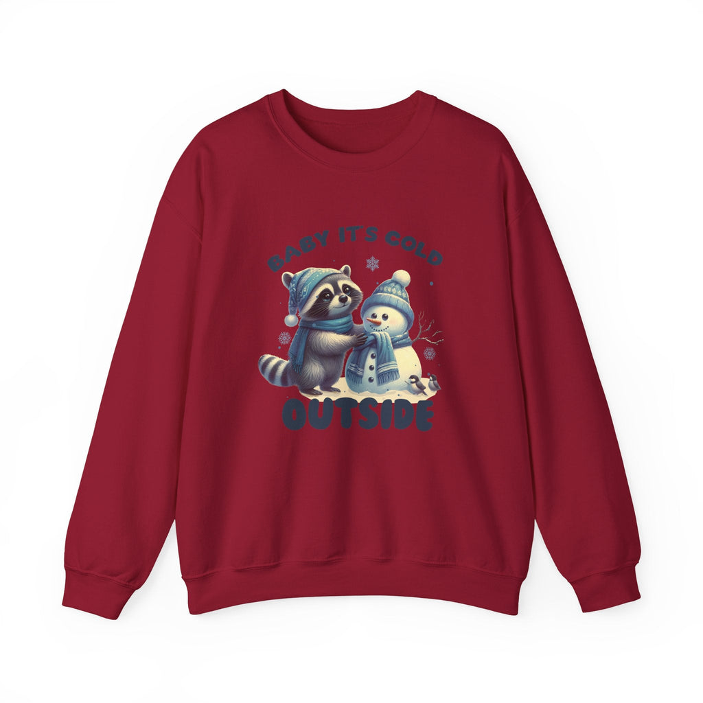 Funny Raccoon Shirt, Cute Christmas Raccoon, Winter Humor by PopCultureByDesign36