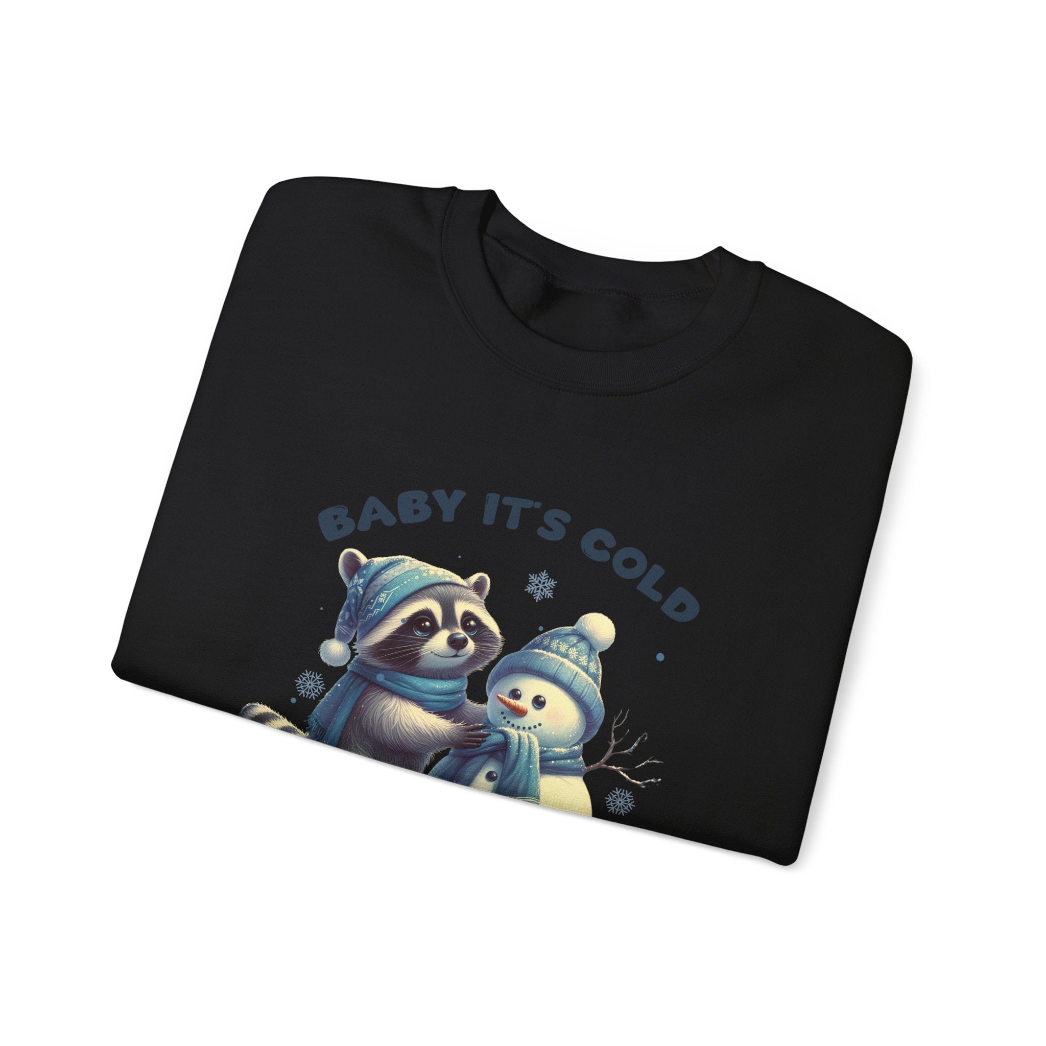 Funny Raccoon Shirt, Cute Christmas Raccoon, Winter Humor by PopCultureByDesign36