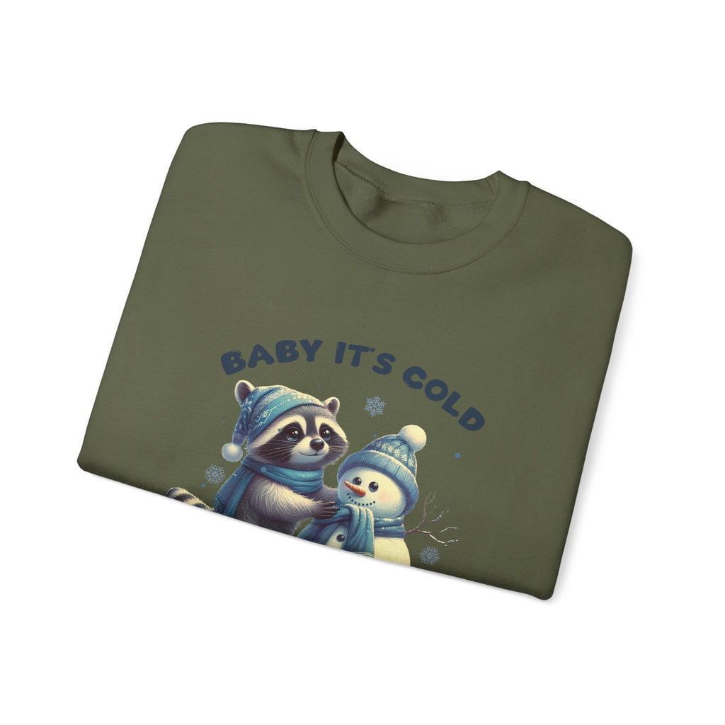 Funny Raccoon Shirt, Cute Christmas Raccoon, Winter Humor by PopCultureByDesign36