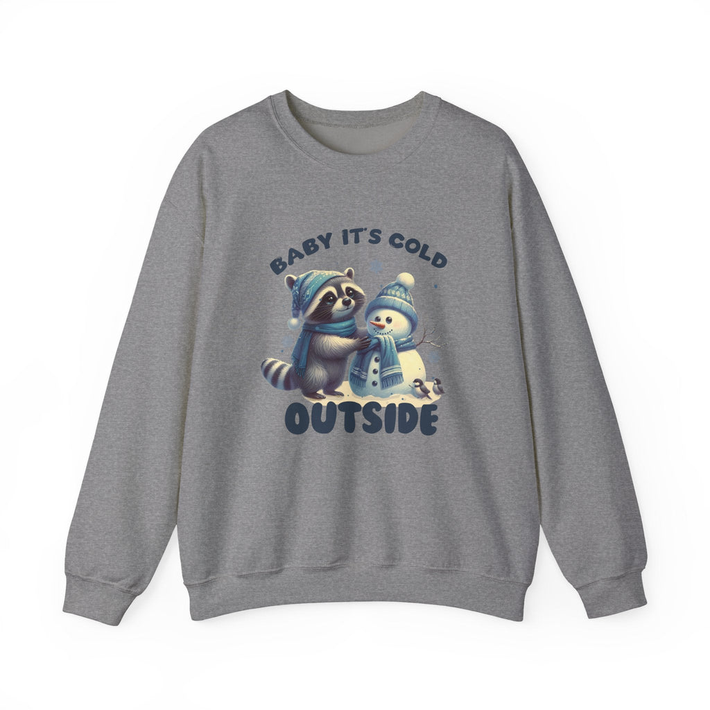 Funny Raccoon Shirt, Cute Christmas Raccoon, Winter Humor by PopCultureByDesign36