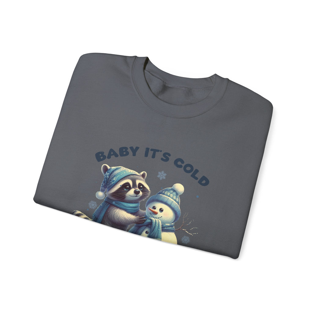 Funny Raccoon Shirt, Cute Christmas Raccoon, Winter Humor by PopCultureByDesign36