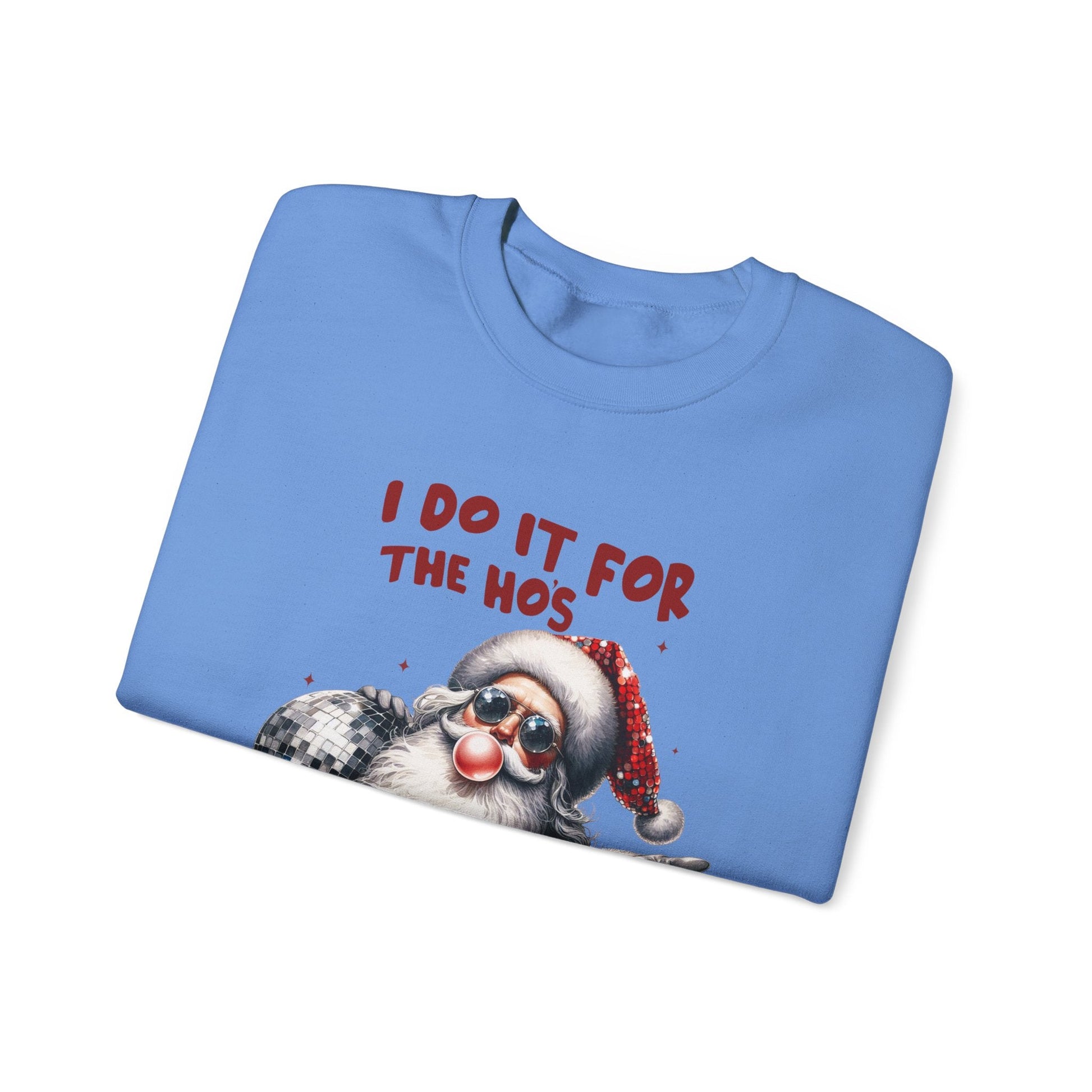 Funny Santa Inspired, Santa sweatshirt, Retro Santa - Popbydesign