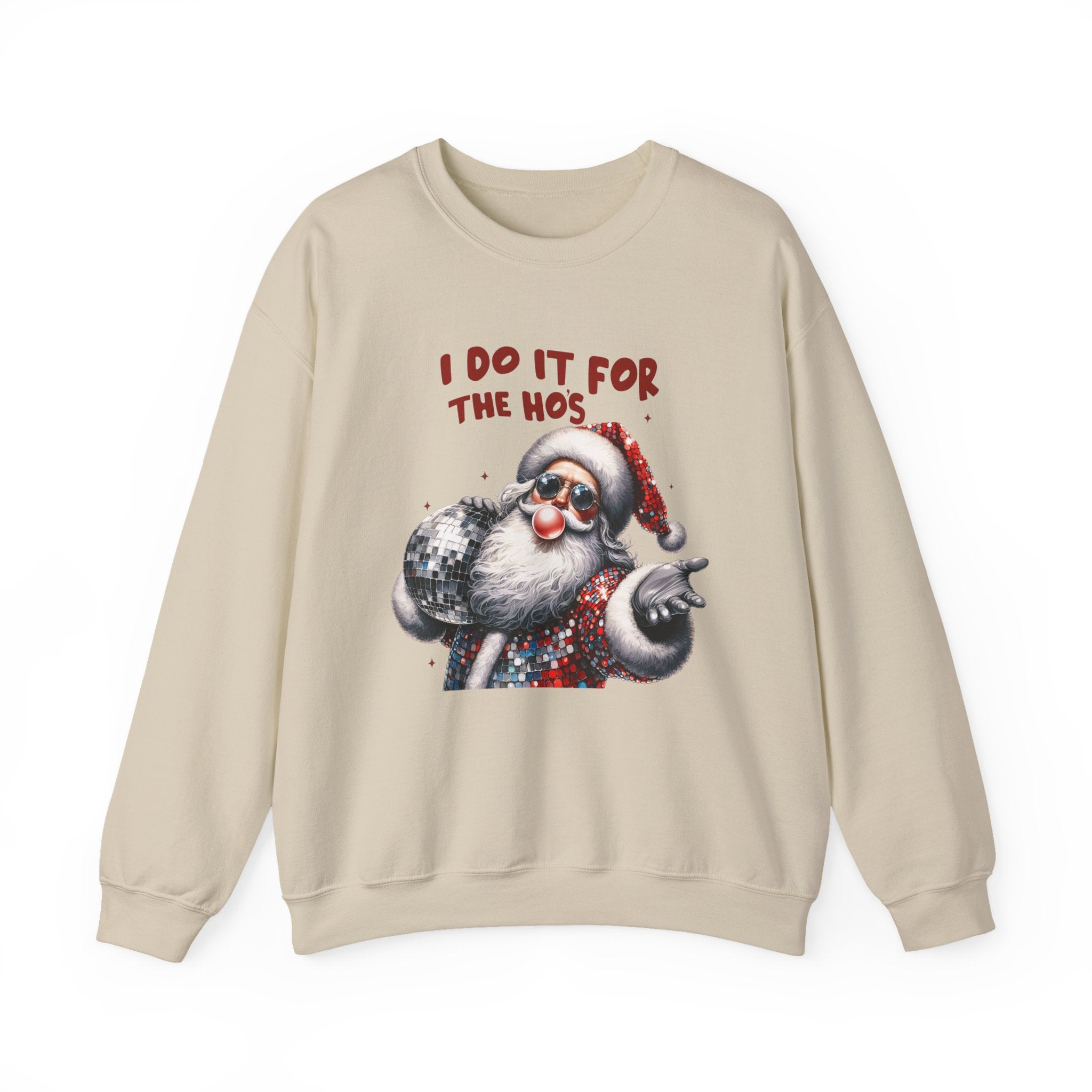 Funny Santa Inspired, Santa sweatshirt, Retro Santa by PopCultureByDesign36