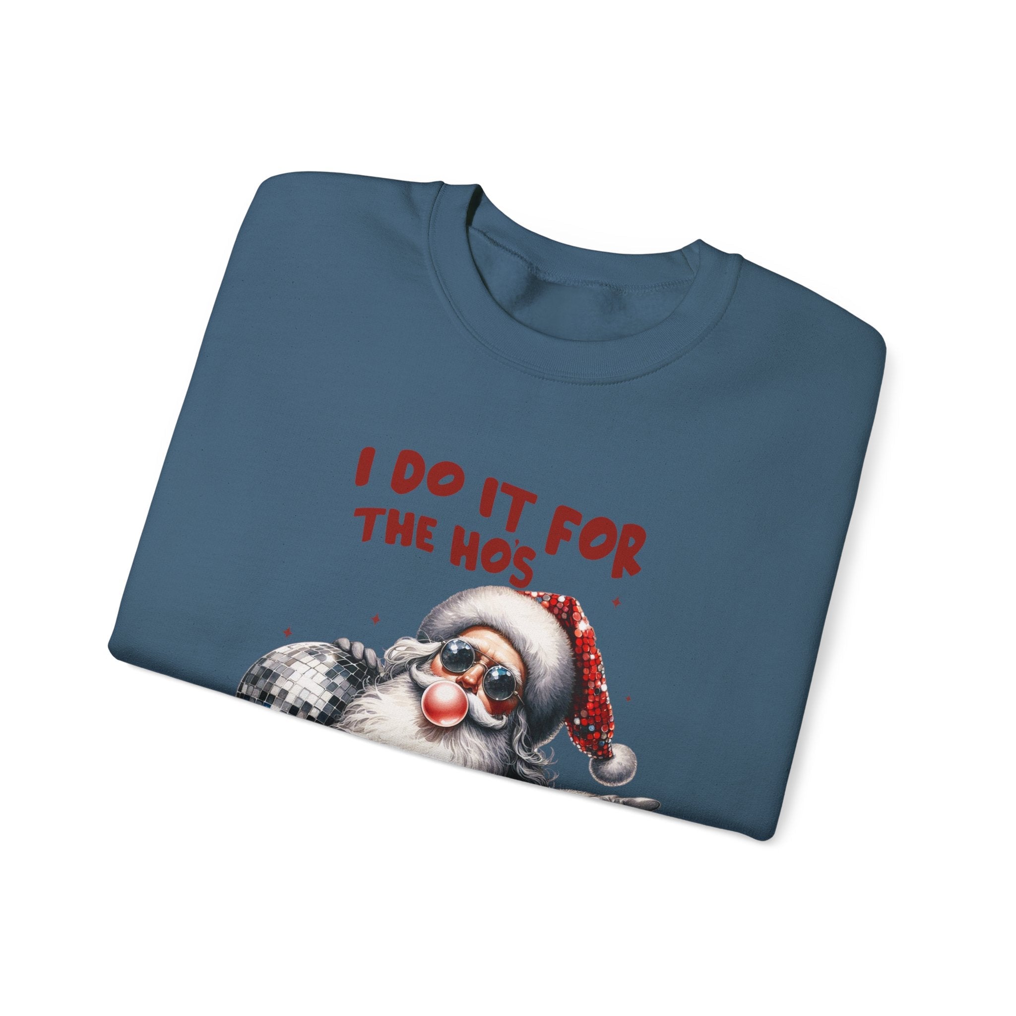 Funny Santa Inspired, Santa sweatshirt, Retro Santa by PopCultureByDesign36