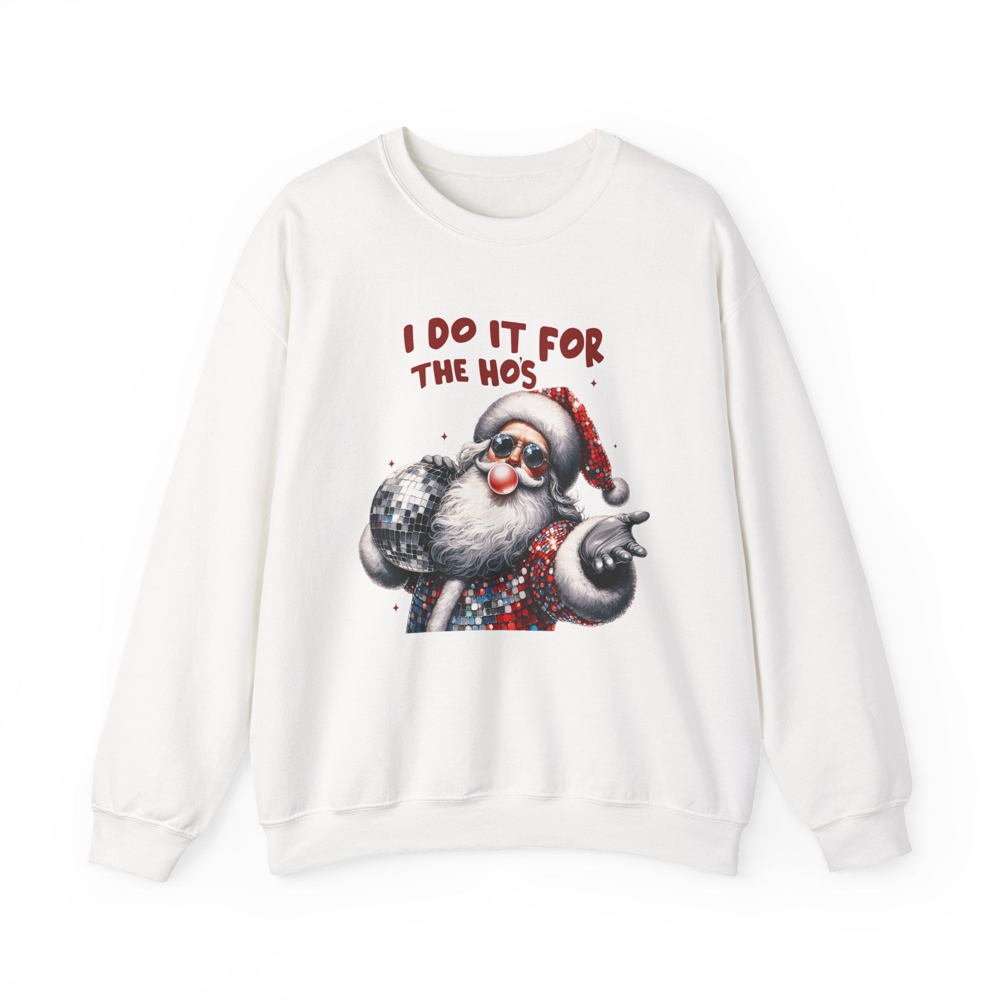 Funny Santa Inspired, Santa sweatshirt, Retro Santa by PopCultureByDesign36