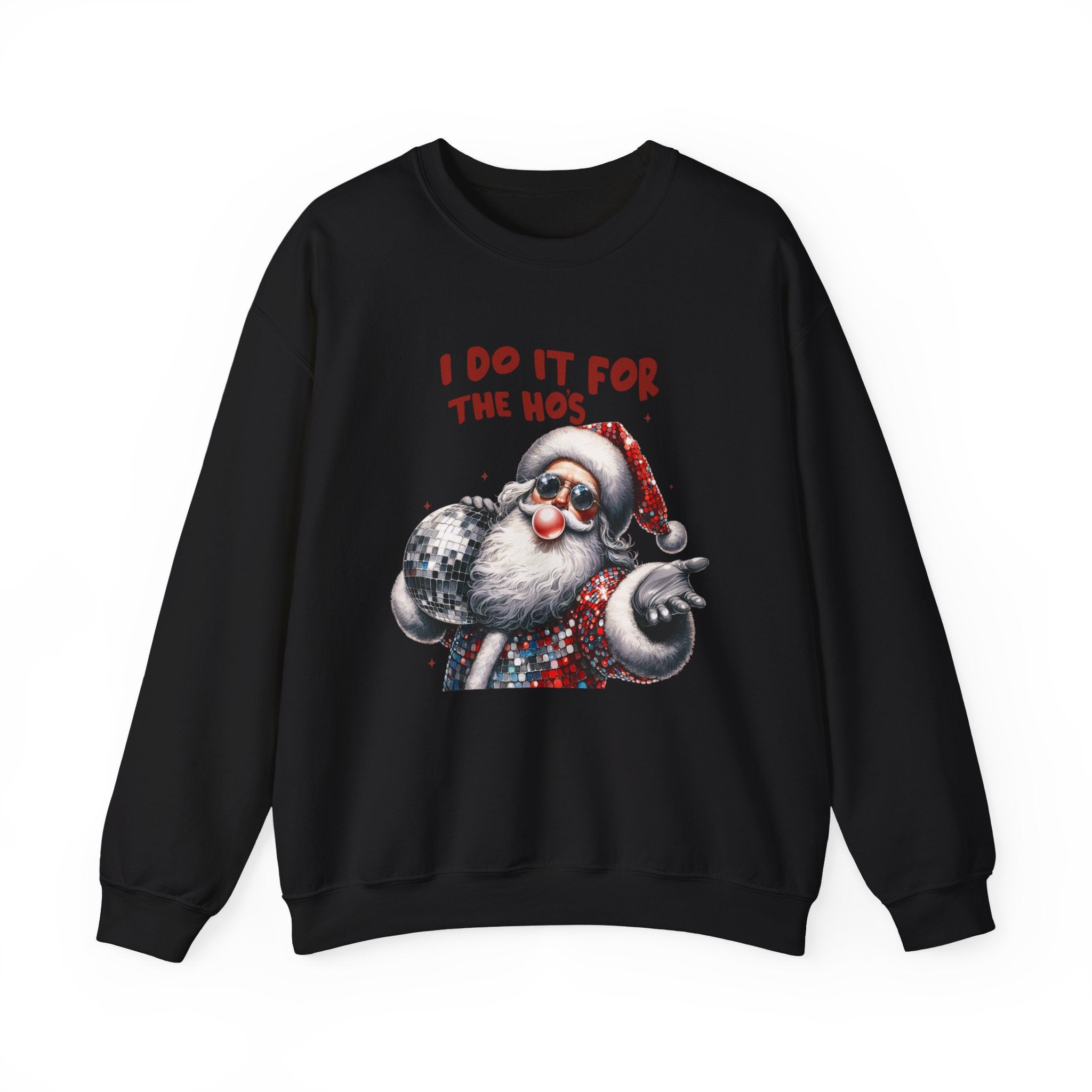 Funny Santa Inspired, Santa sweatshirt, Retro Santa by PopCultureByDesign36