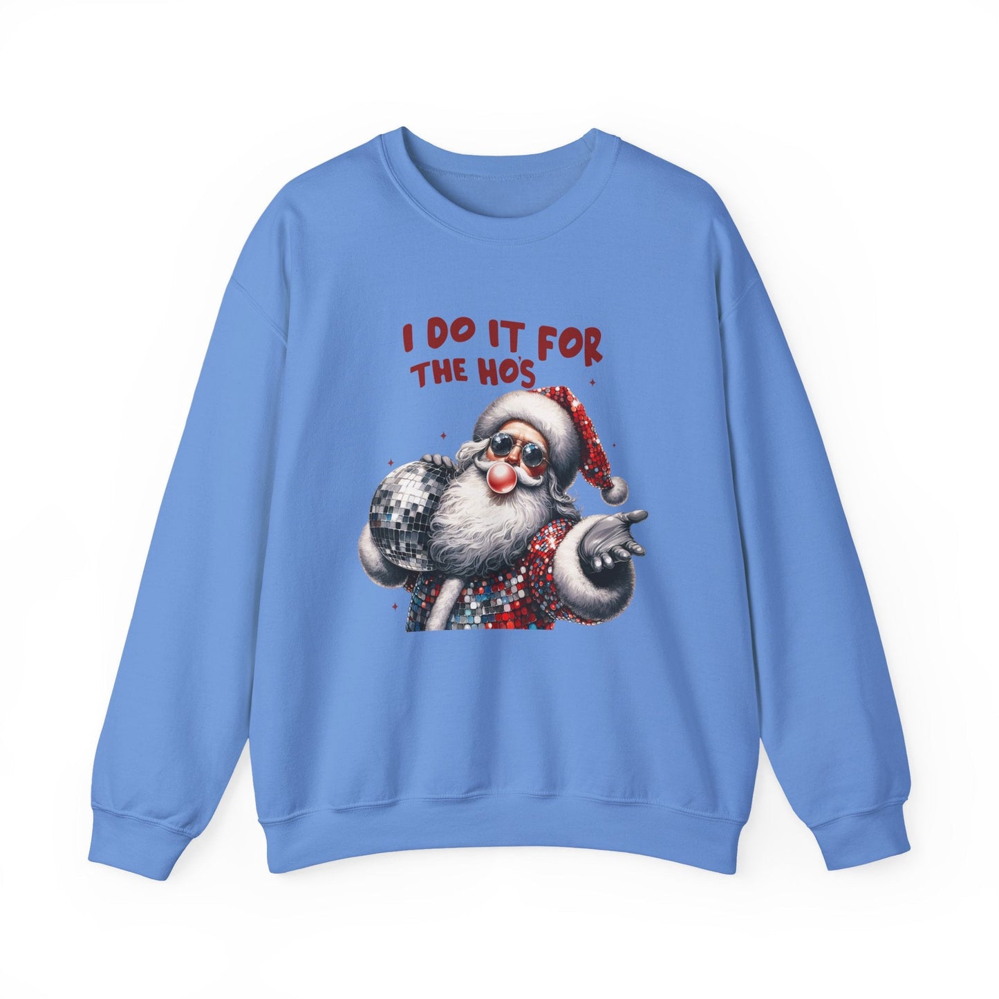 Funny Santa Inspired, Santa sweatshirt, Retro Santa - Popbydesign