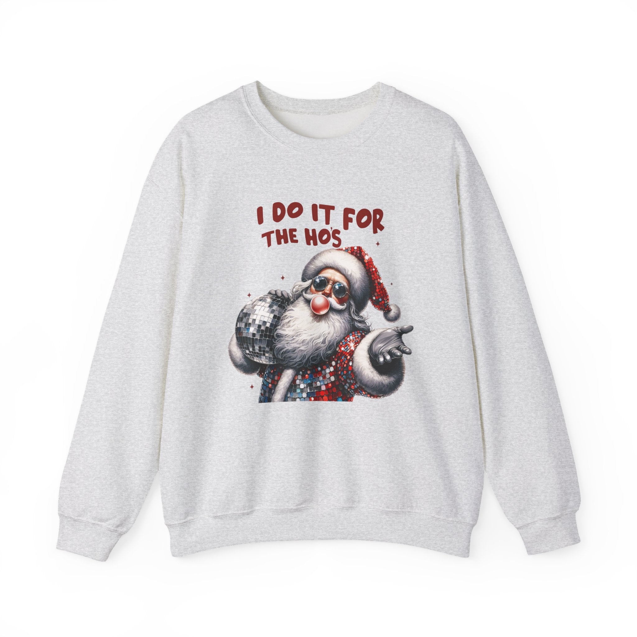 Funny Santa Inspired, Santa sweatshirt, Retro Santa by PopCultureByDesign36