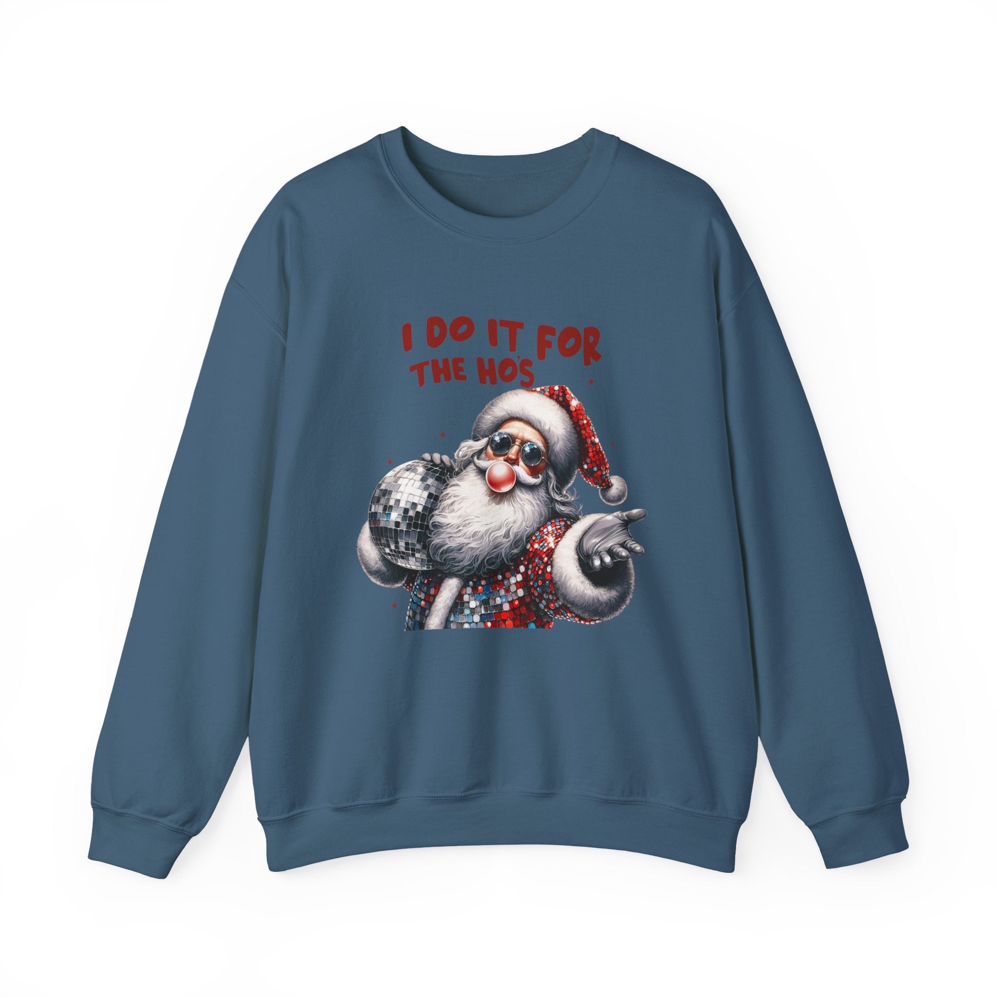 Funny Santa Inspired, Santa sweatshirt, Retro Santa by PopCultureByDesign36