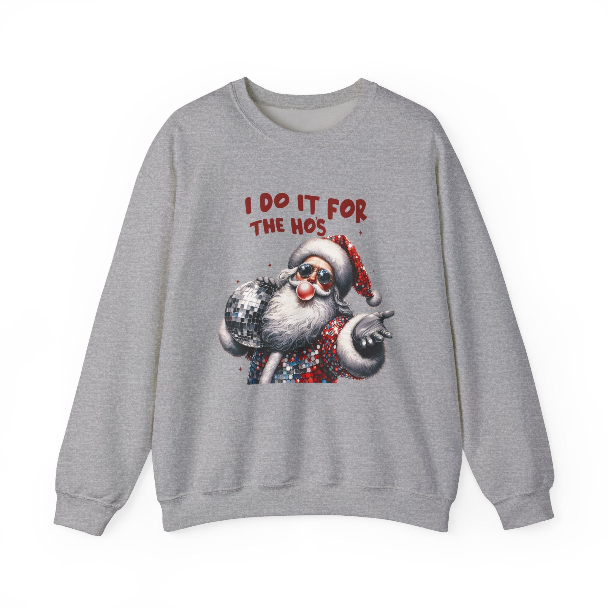 Funny Santa Inspired, Santa sweatshirt, Retro Santa by PopCultureByDesign36
