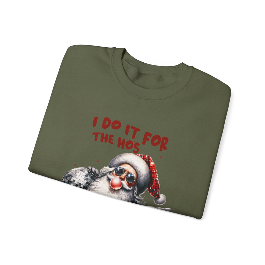 Funny Santa Inspired, Santa sweatshirt, Retro Santa by PopCultureByDesign36