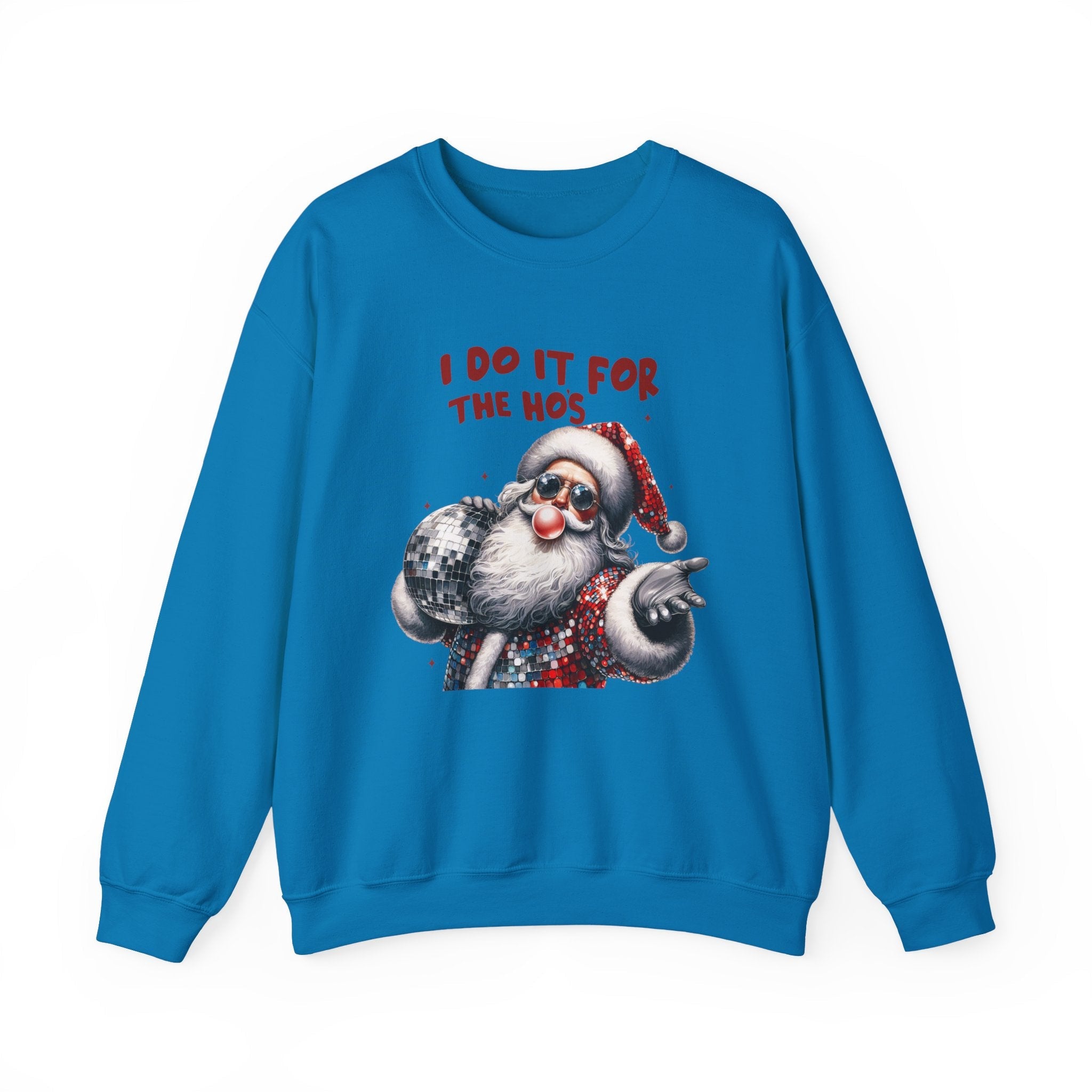 Funny Santa Inspired, Santa sweatshirt, Retro Santa by PopCultureByDesign36
