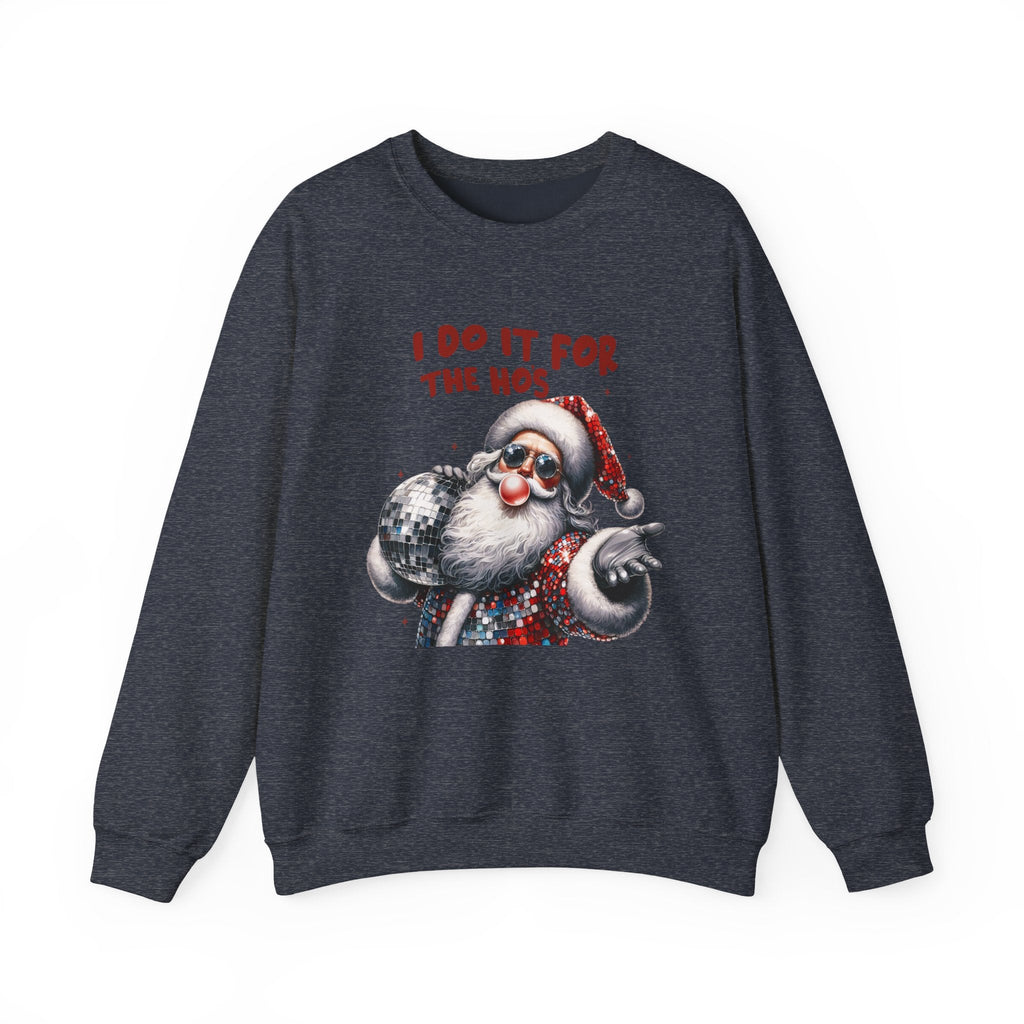 Funny Santa Inspired, Santa sweatshirt, Retro Santa by PopCultureByDesign36