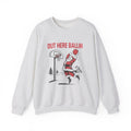 Funny Santa Sweatshirt, Retro Santa Sweatshirt, Funny Santa by PopCultureByDesign36