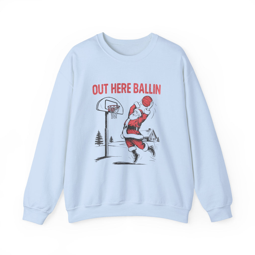 Funny Santa Sweatshirt, Retro Santa Sweatshirt, Funny Santa by PopCultureByDesign36
