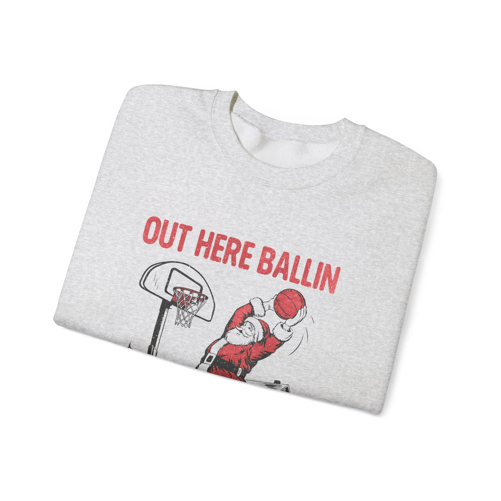 Funny Santa Sweatshirt, Retro Santa Sweatshirt, Funny Santa by PopCultureByDesign36