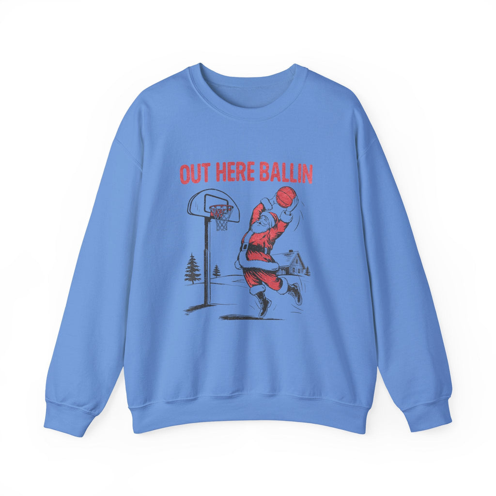 Funny Santa Sweatshirt, Retro Santa Sweatshirt, Funny Santa by PopCultureByDesign36
