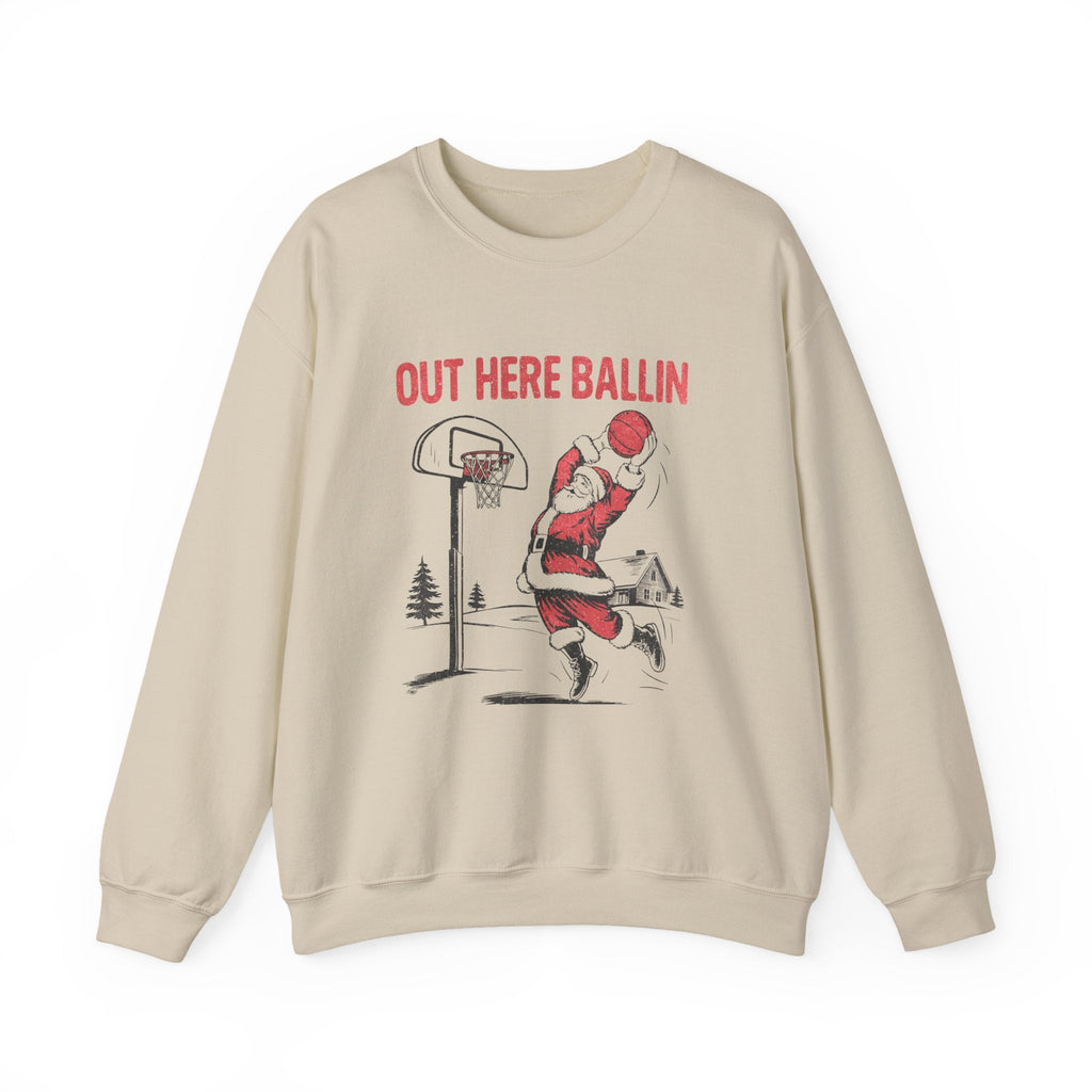 Funny Santa Sweatshirt, Retro Santa Sweatshirt, Funny Santa by PopCultureByDesign36