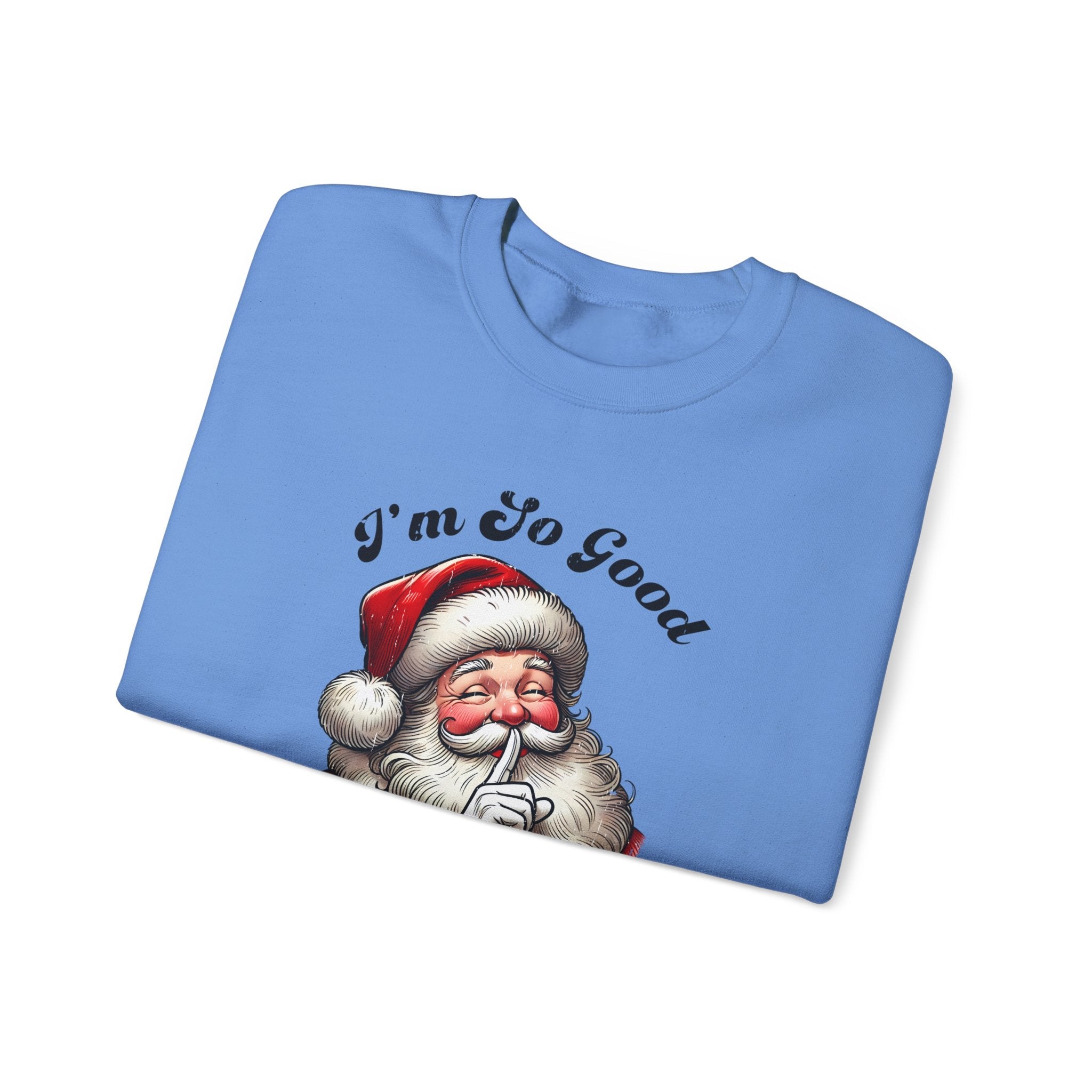Funny Santa Sweatshirt, Women Ugly Christmas Sweatshirt by PopCultureByDesign36
