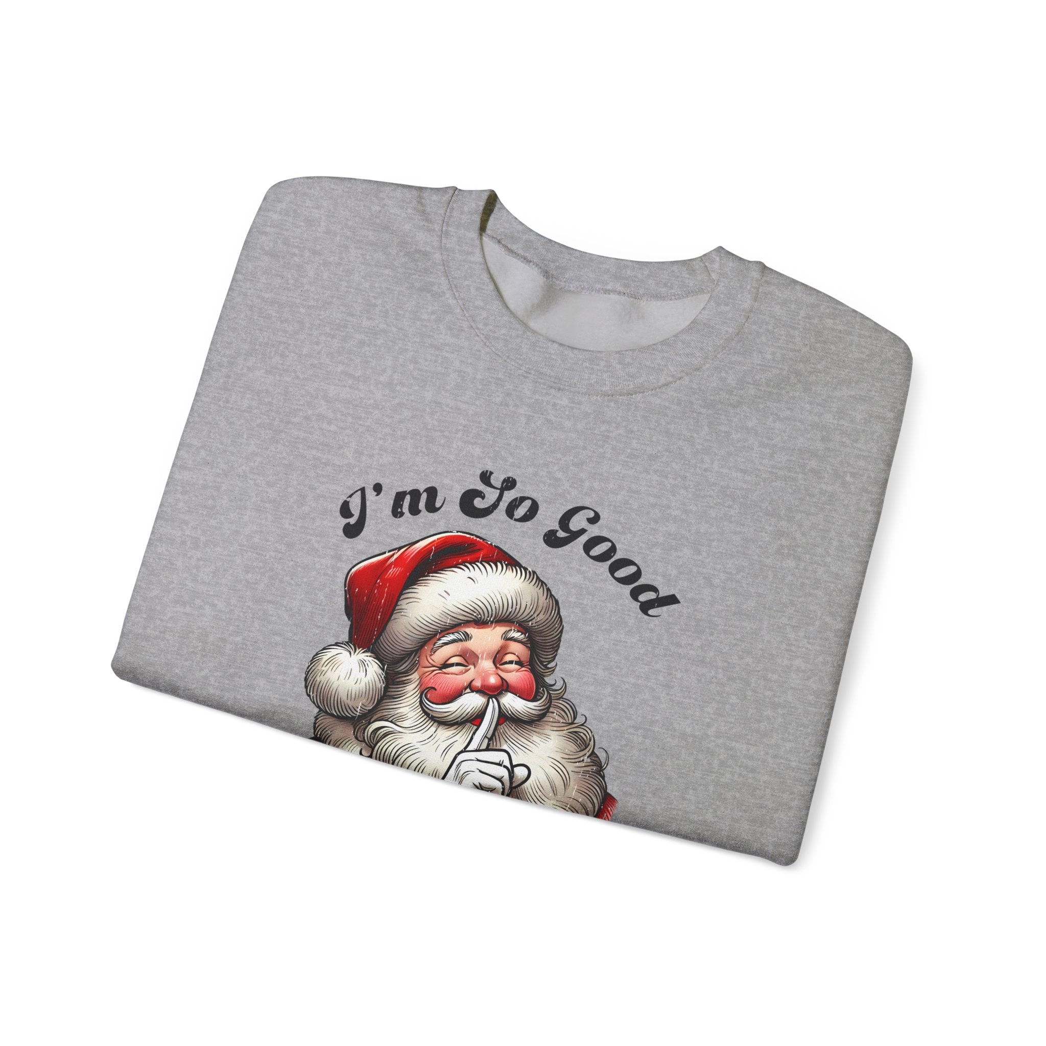 Funny Santa Sweatshirt, Women Ugly Christmas Sweatshirt by PopCultureByDesign36