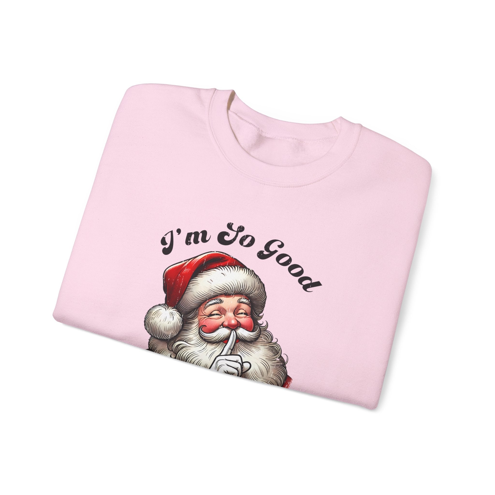 Funny Santa Sweatshirt, Women Ugly Christmas Sweatshirt by PopCultureByDesign36
