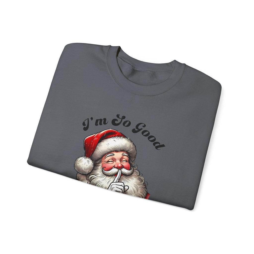 Funny Santa Sweatshirt, Women Ugly Christmas Sweatshirt by PopCultureByDesign36