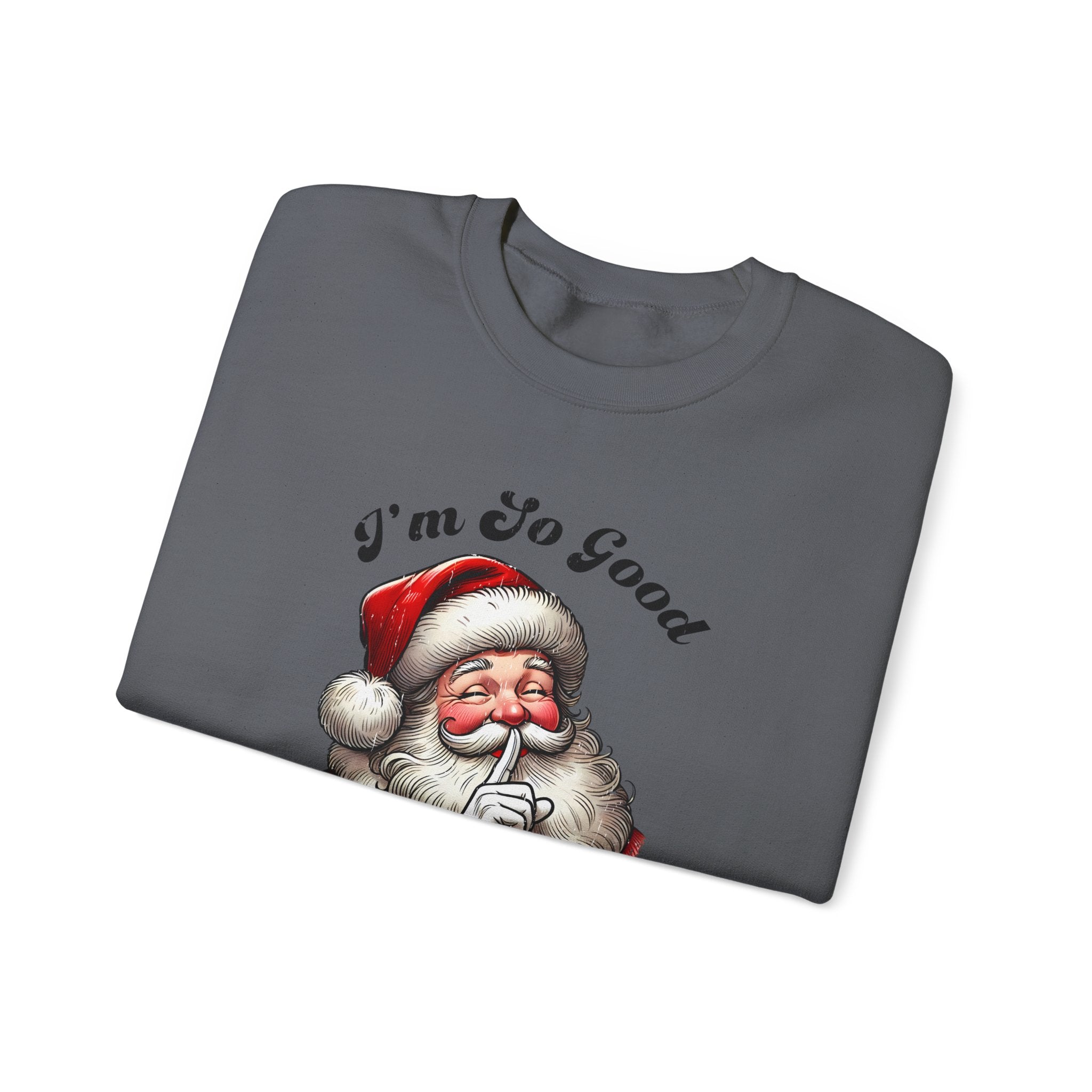 Funny Santa Sweatshirt, Women Ugly Christmas Sweatshirt by PopCultureByDesign36