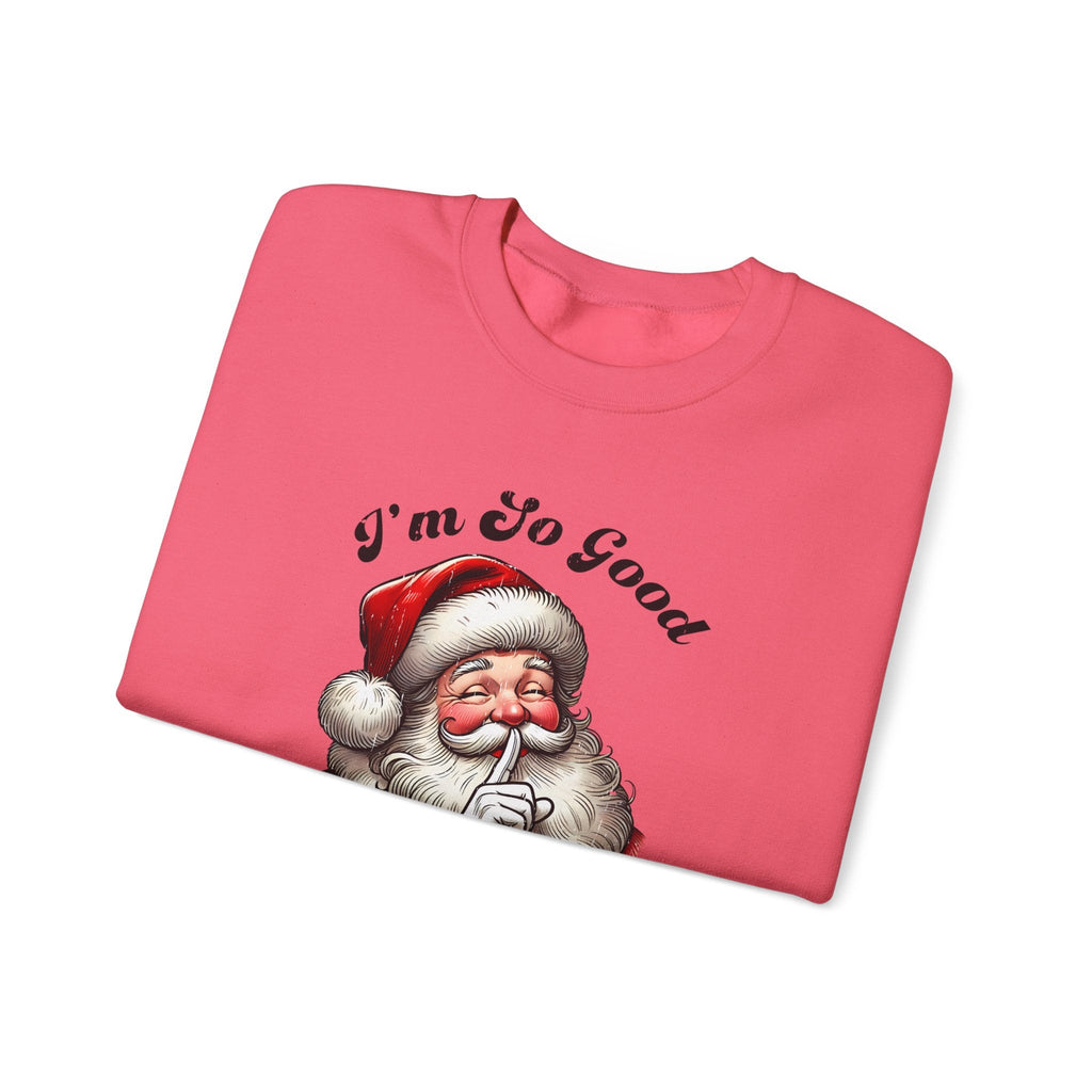 Funny Santa Sweatshirt, Women Ugly Christmas Sweatshirt by PopCultureByDesign36