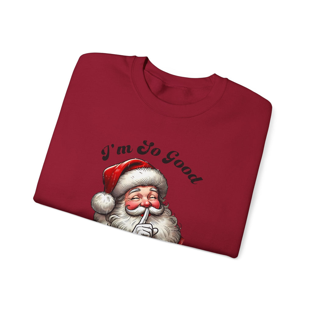 Funny Santa Sweatshirt, Women Ugly Christmas Sweatshirt by PopCultureByDesign36