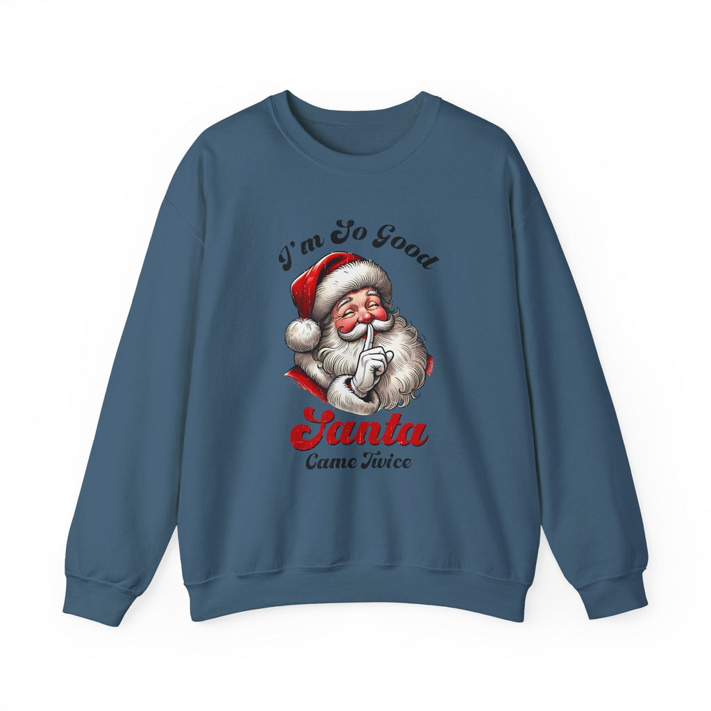 Funny Santa Sweatshirt, Women Ugly Christmas Sweatshirt by PopCultureByDesign36