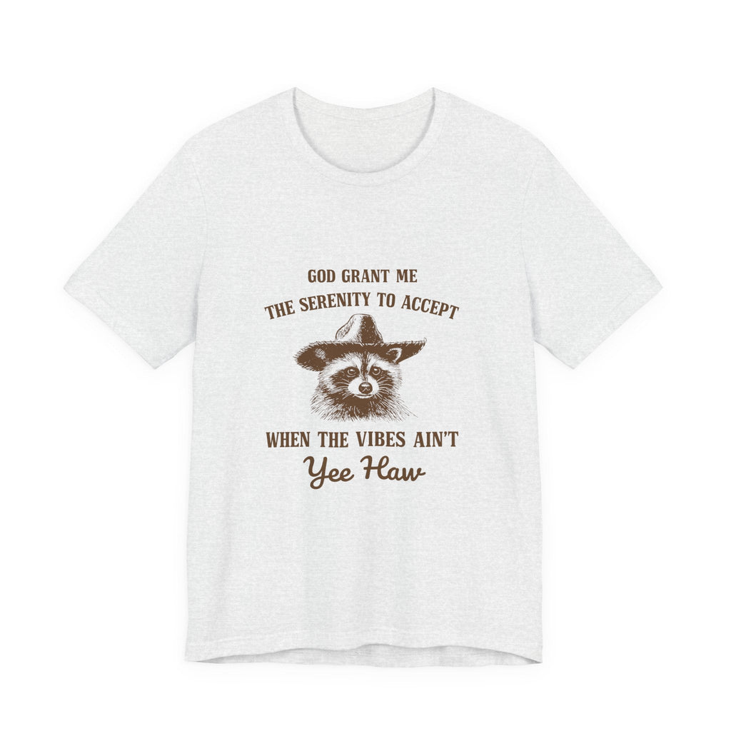 Funny Western Raccoon, Wild West Tee, Trash Panda Shirt by PopCultureByDesign36