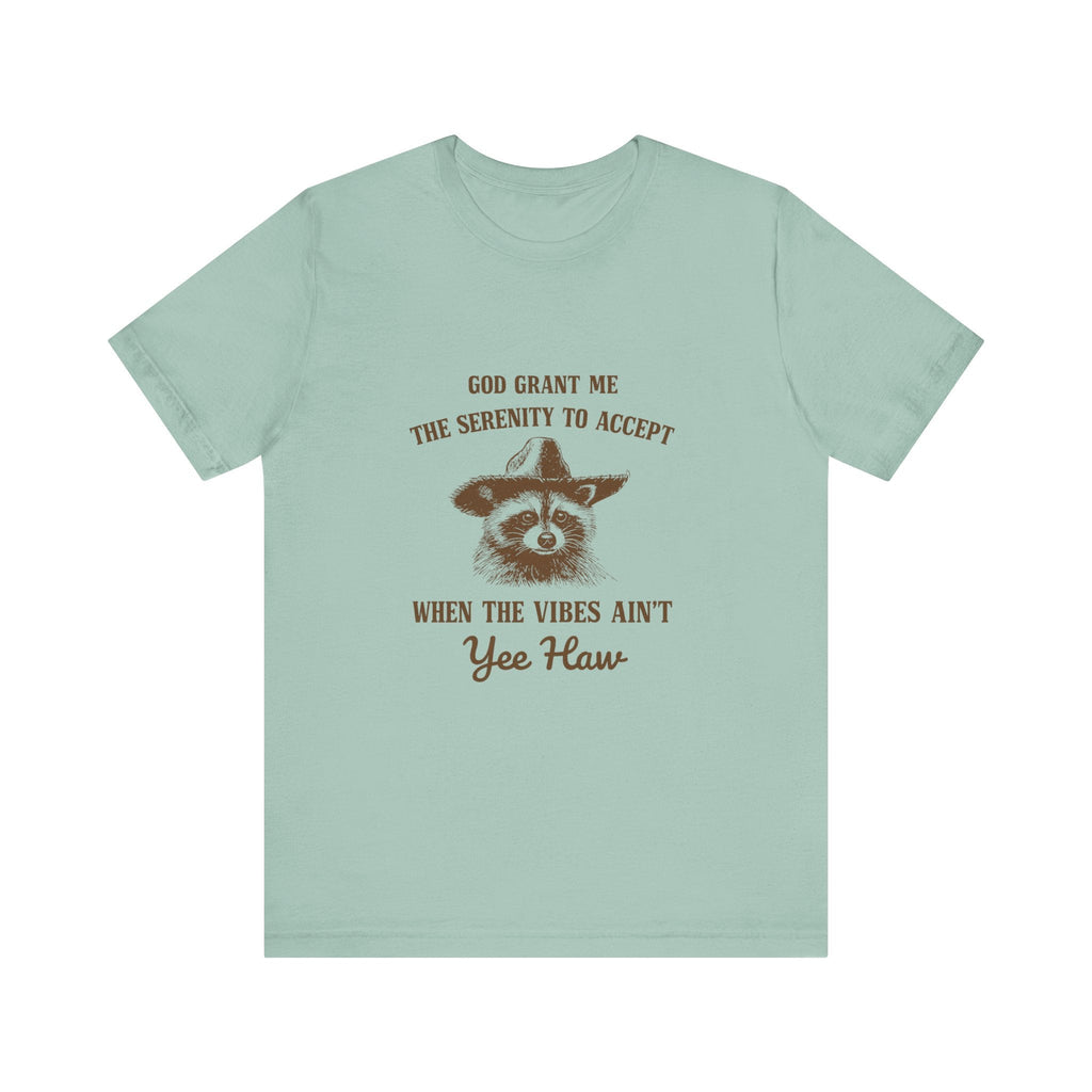 Funny Western Raccoon, Wild West Tee, Trash Panda Shirt by PopCultureByDesign36