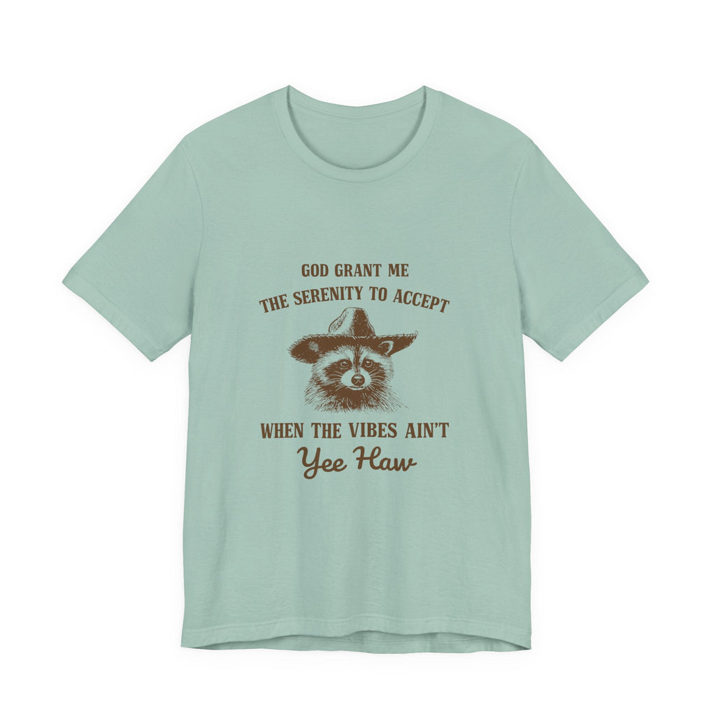 Funny Western Raccoon, Wild West Tee, Trash Panda Shirt by PopCultureByDesign36