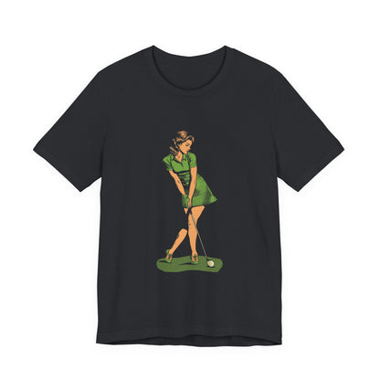 Funny Women Golf Shirt, Funny Golf Lover Shirt, Vintage Golf - Popbydesign