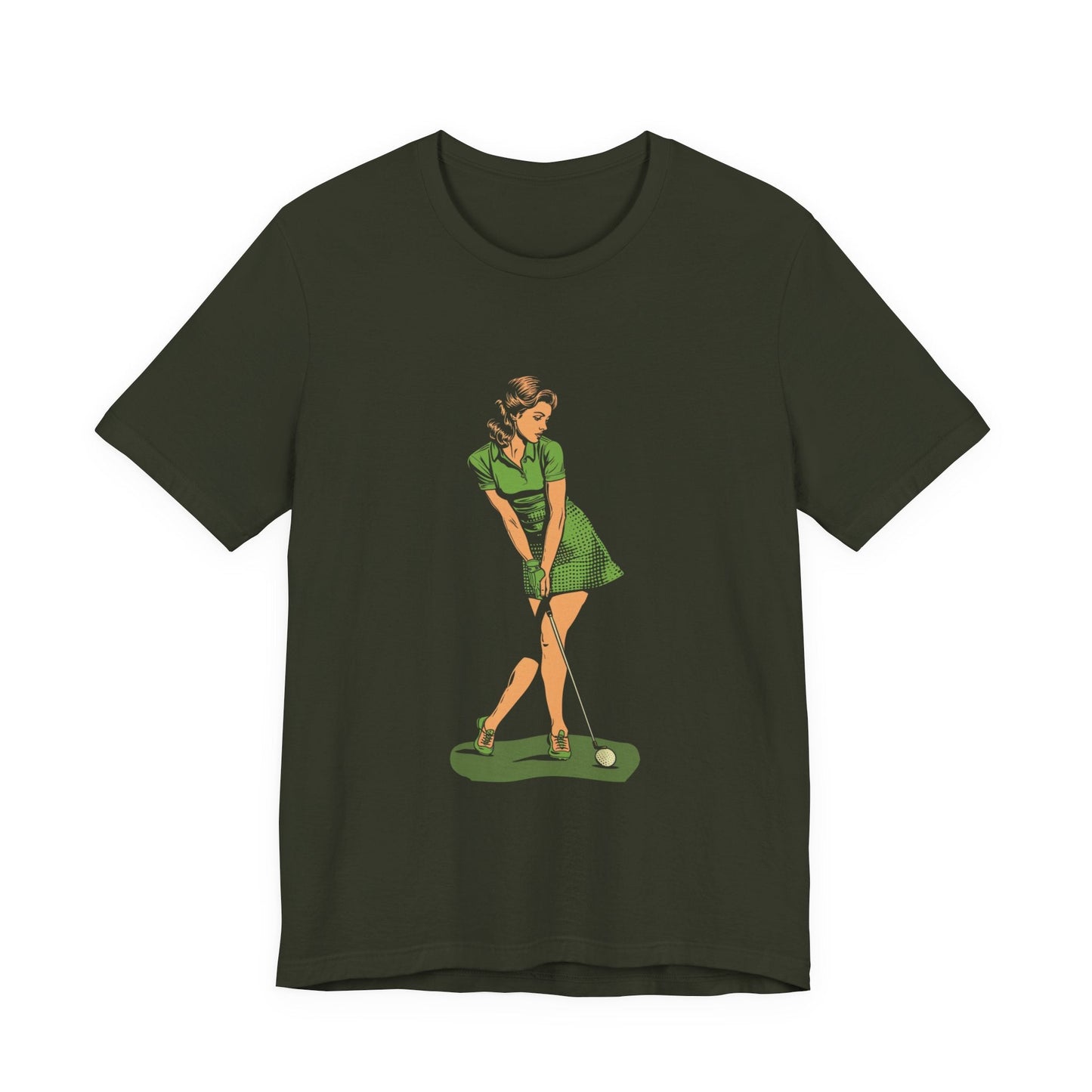 Funny Women Golf Shirt, Funny Golf Lover Shirt, Vintage Golf - Popbydesign
