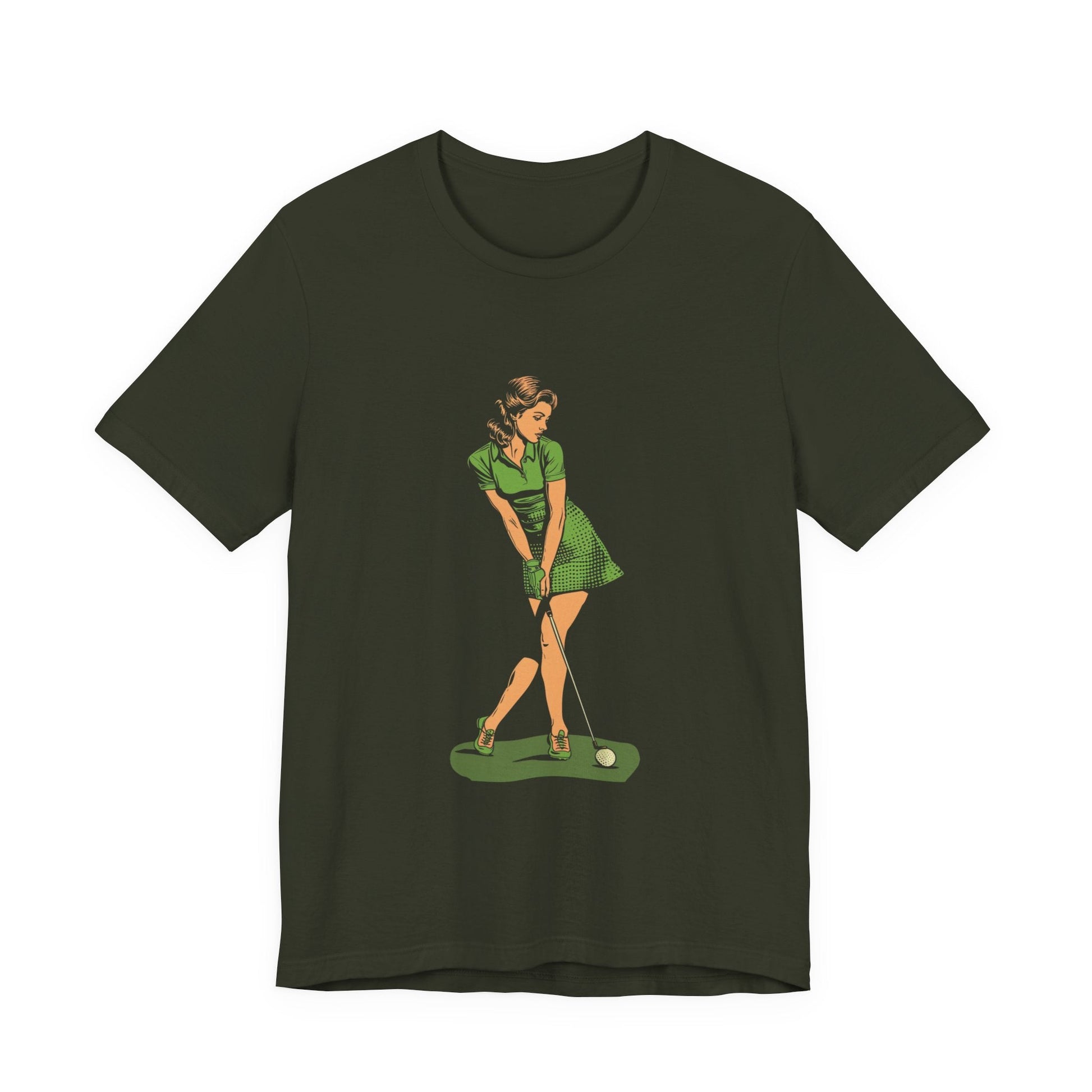 Funny Women Golf Shirt, Funny Golf Lover Shirt, Vintage Golf - Popbydesign