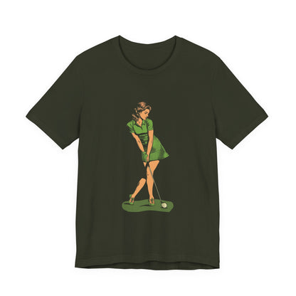 Funny Women Golf Shirt, Funny Golf Lover Shirt, Vintage Golf - Popbydesign