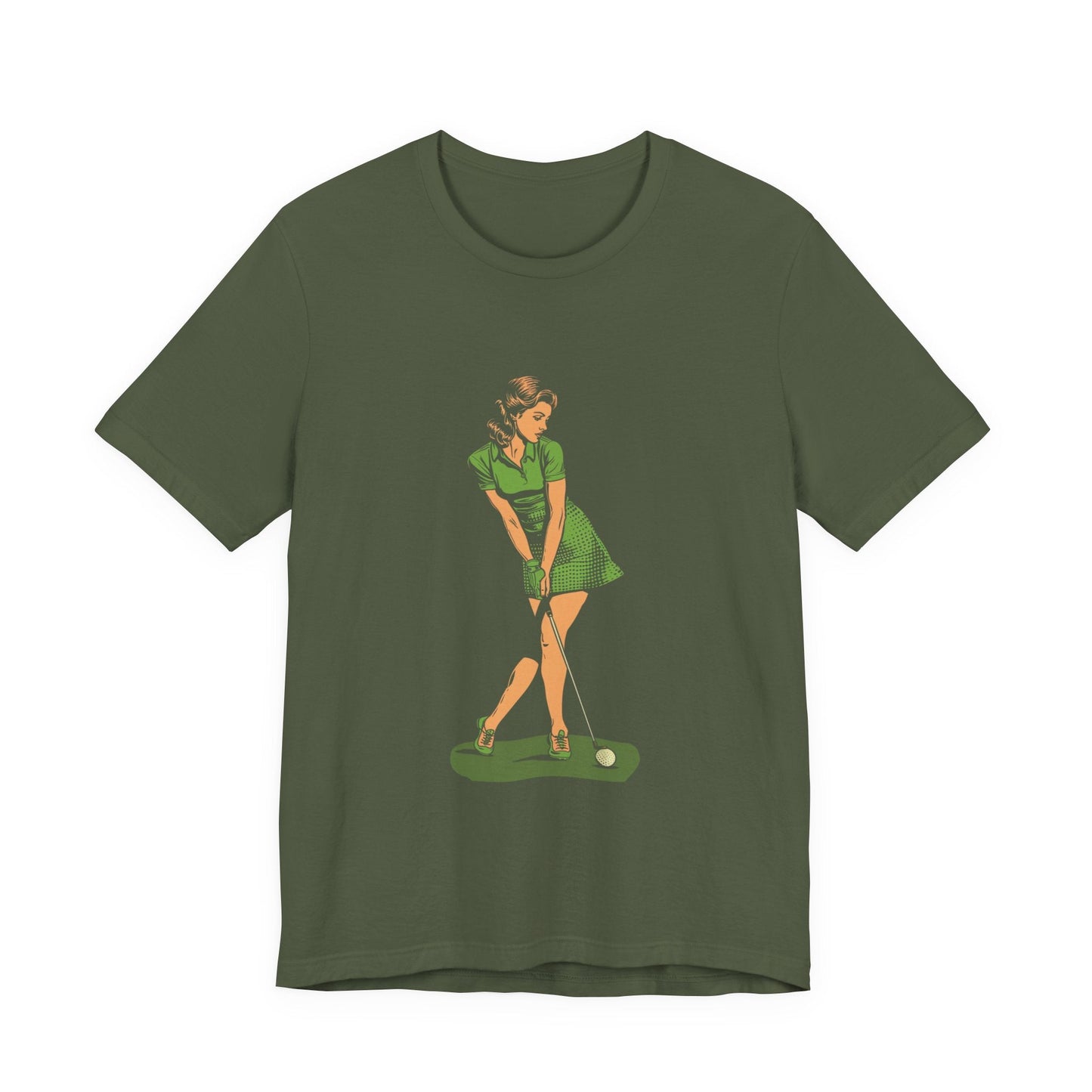 Funny Women Golf Shirt, Funny Golf Lover Shirt, Vintage Golf - Popbydesign
