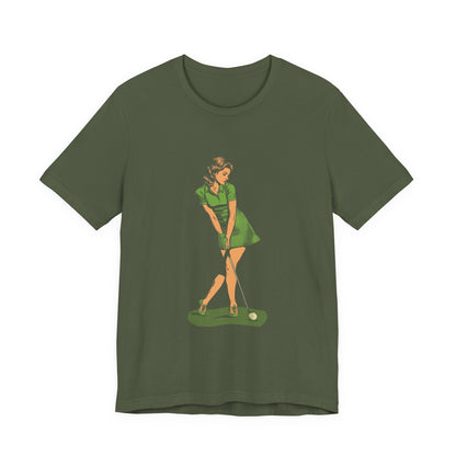 Funny Women Golf Shirt, Funny Golf Lover Shirt, Vintage Golf - Popbydesign