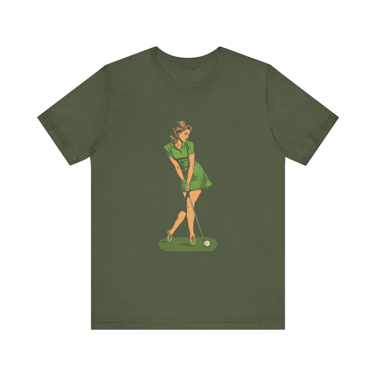Funny Women Golf Shirt, Funny Golf Lover Shirt, Vintage Golf - Popbydesign