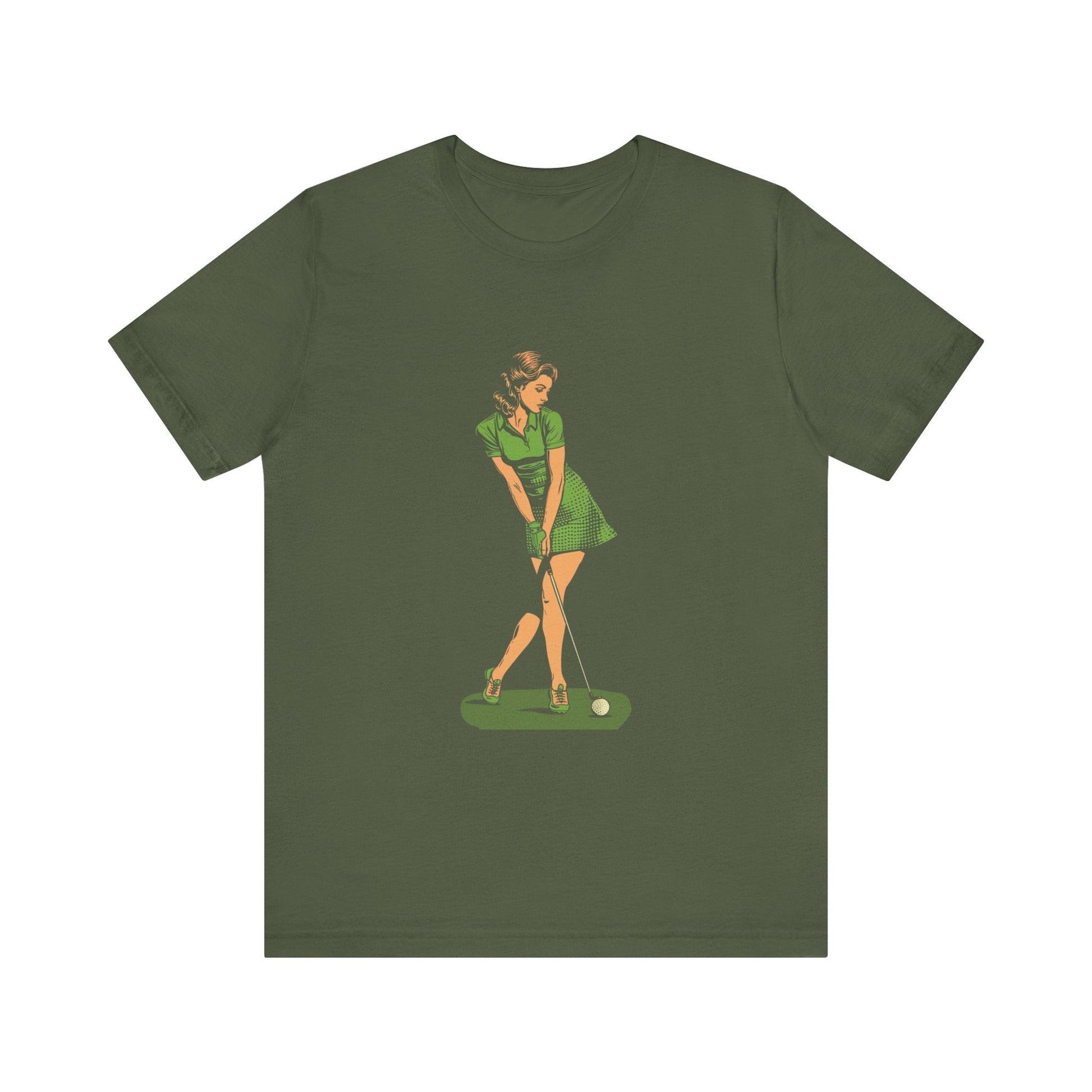 Funny Women Golf Shirt, Funny Golf Lover Shirt, Vintage Golf - Popbydesign